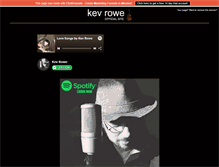 Tablet Screenshot of kevrowe.com